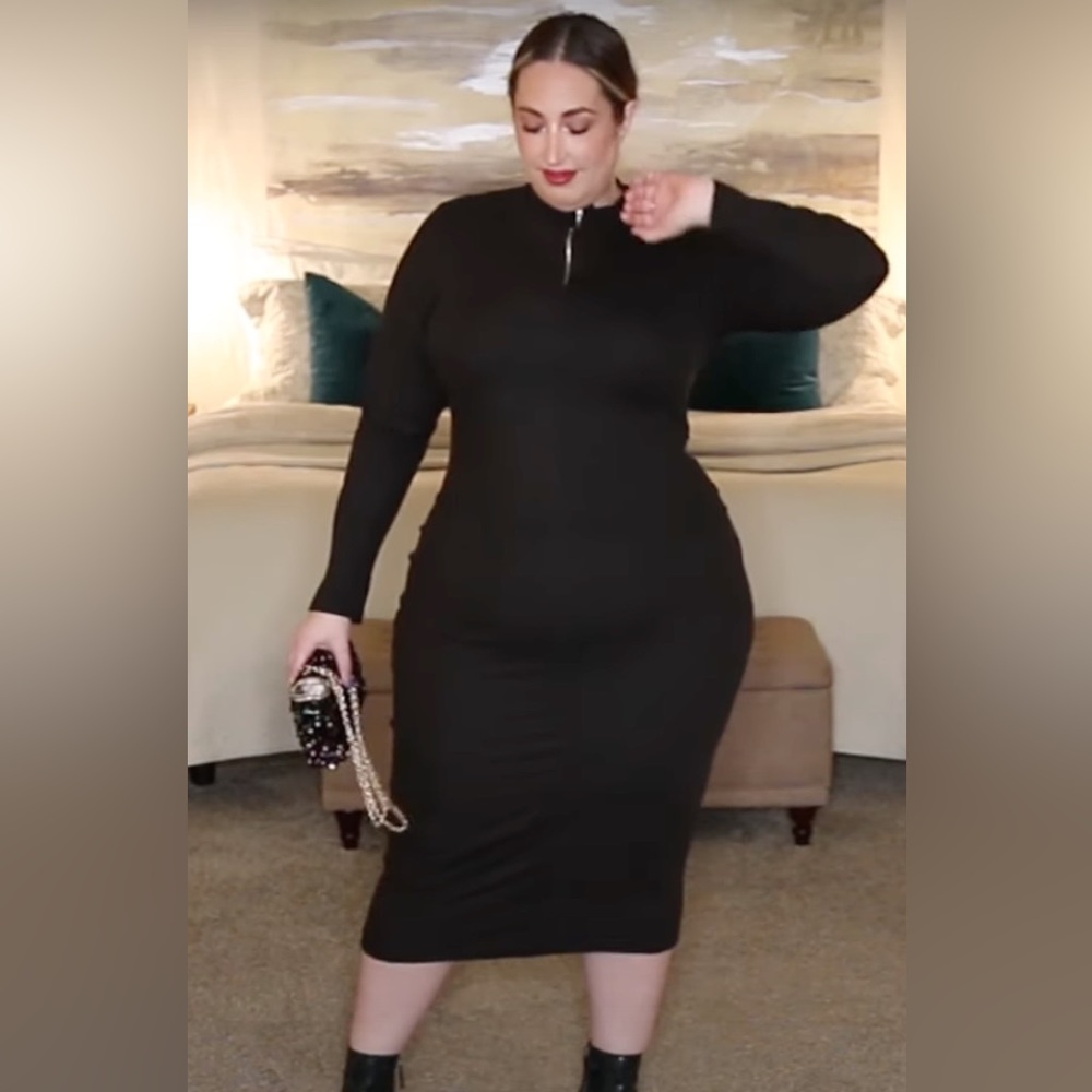 Ashley Stewart Ribbed maxi dress brand new and never worn. Form fitting. Size 20